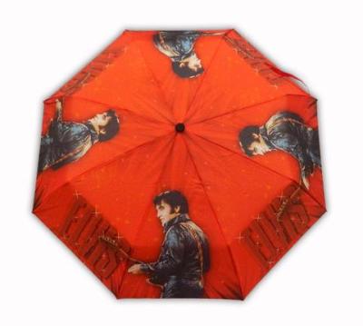 Taschen-Regenschirm rot 1968