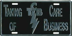 Auto-Schild TCB