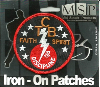 TCB Aufbügel Patch rund