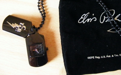 TCB Uhr Dogtag Kette schwarz