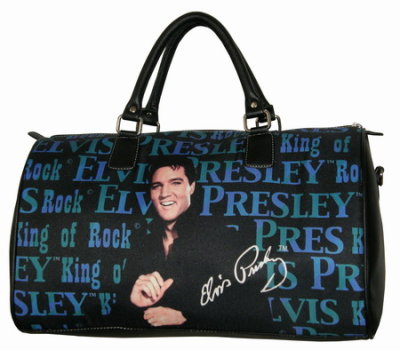 Elvis-Reise-Tasche blau