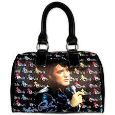 Tasche Satchel , bunt Elvis 1968