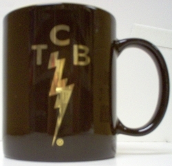 Elvis TCB - Tasse schwarz