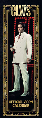 Elvis 2024 Slim Kalender