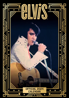 Elvis A3 Wandkalender für 2024