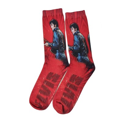 Elvis Socken 68 rot