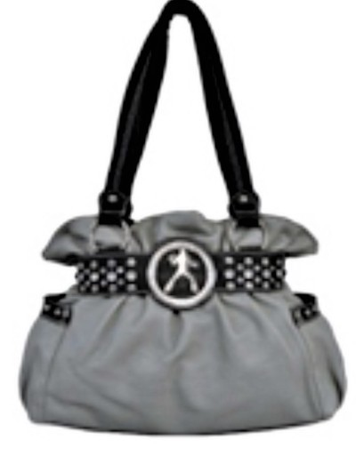 Elvis Silhouette Handbag grey