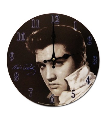 Wanduhr 50ies Elvis