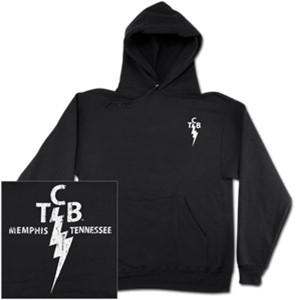 Hoodie, schwarz TCB, S