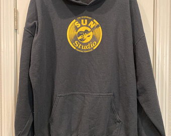 Sun Records Hoodie , schwarz Gr.L