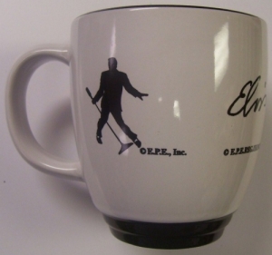 Tasse weiss, Signature